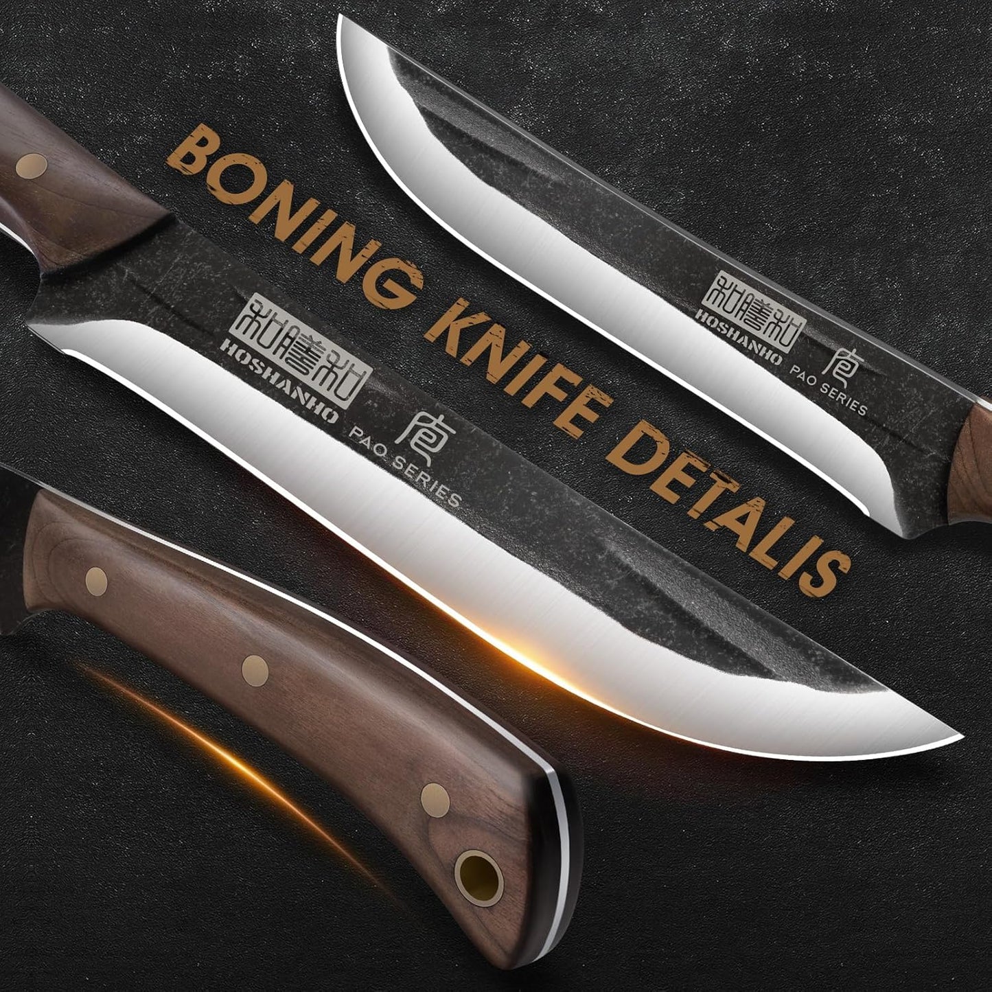 Ausbeinmesser aus Kohlenstoffstahl, 6.7 Inch Boning Knife