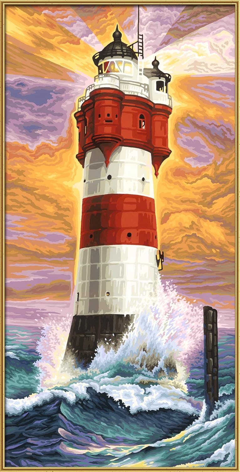 Malen nach Zahlen: Leuchtturm Roter Sand, 609220399