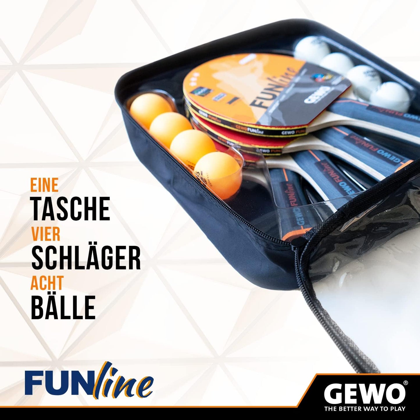 Tischtennisschlägerset