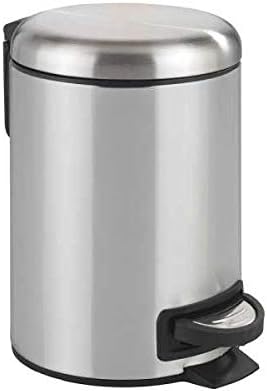 Kosmetik-Treteimer Leman, Silber matt 3 L