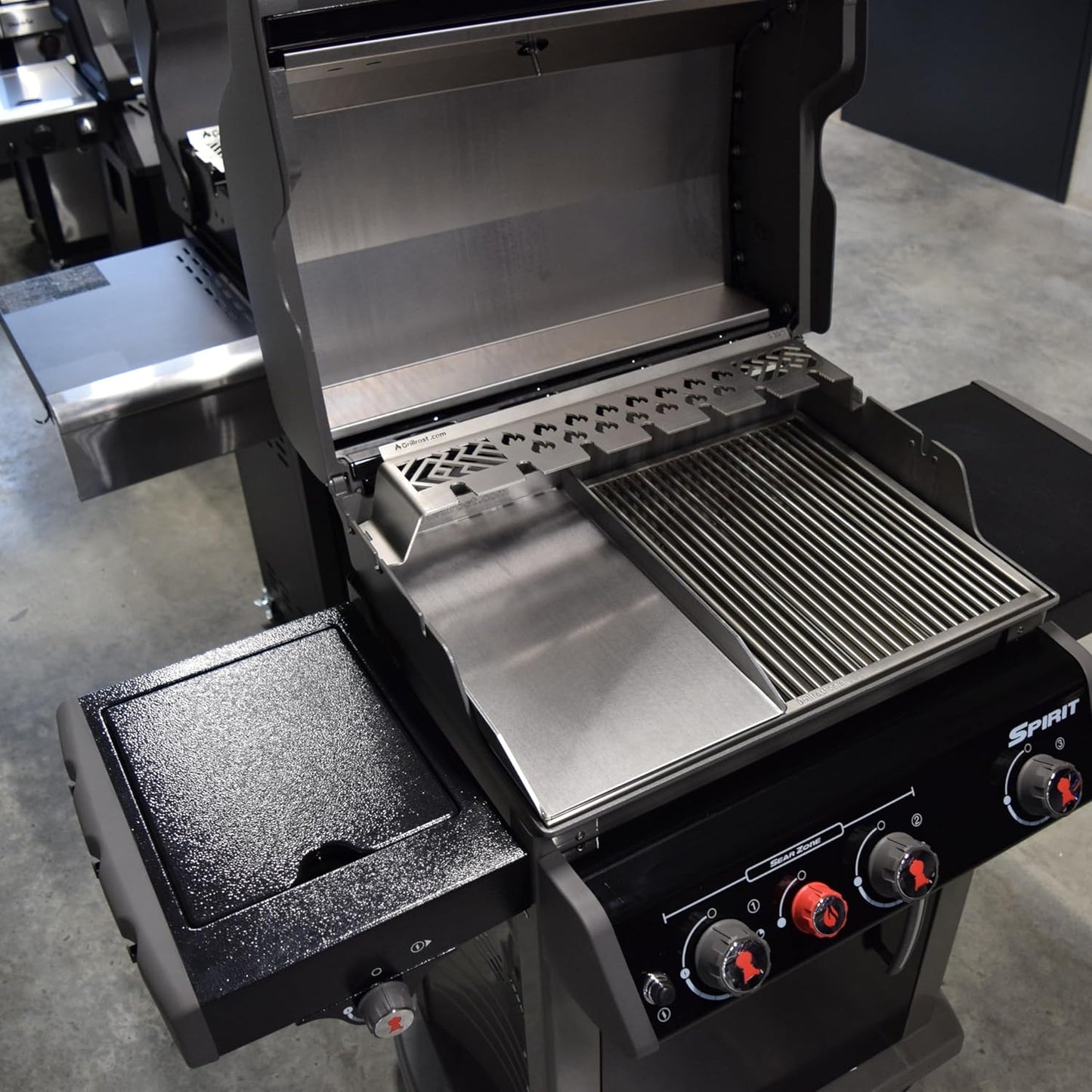 Edelstahl Grillplatte, 44.3x26cm - Weber Spirit