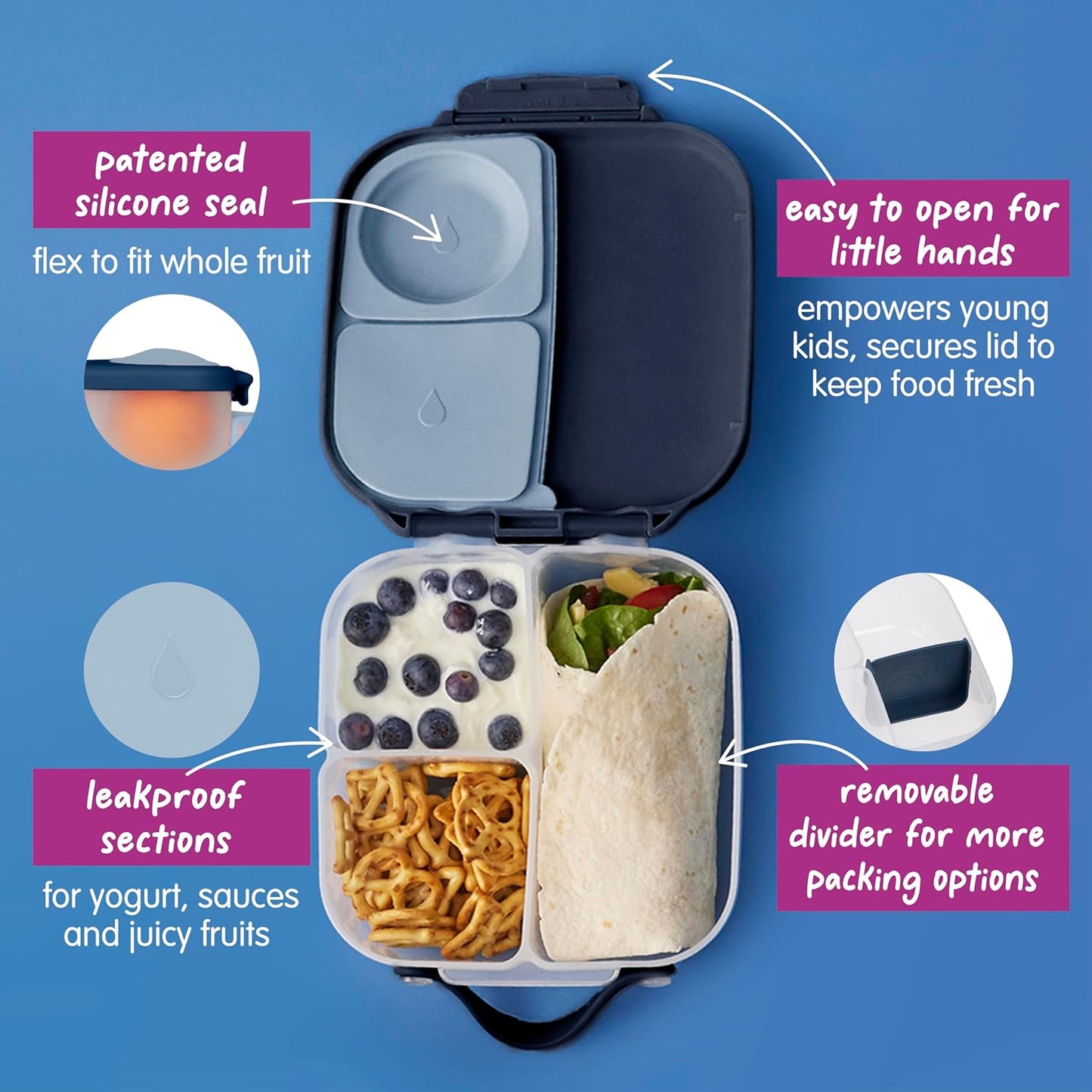 Mini Midnight Bento-Box, Midnight
