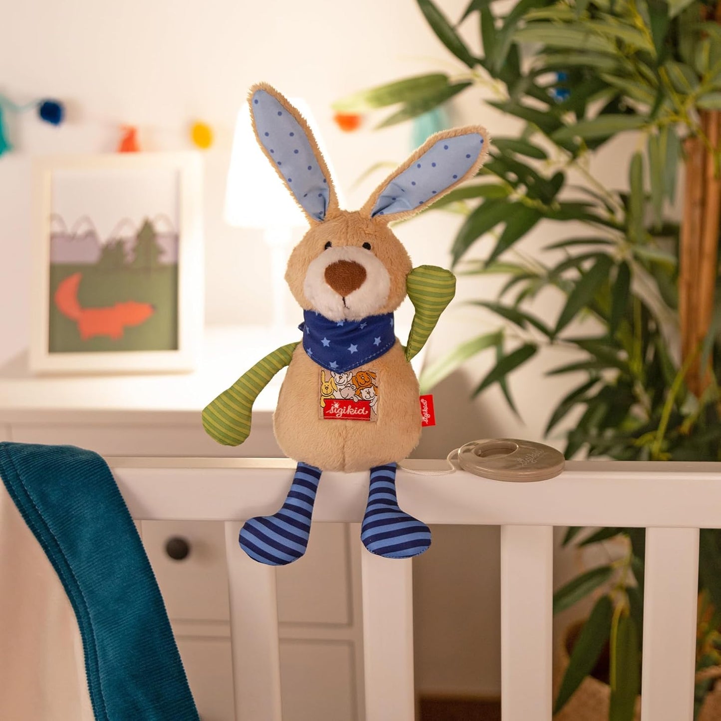 Spieluhr Hase, Mehrfarbig/Hase