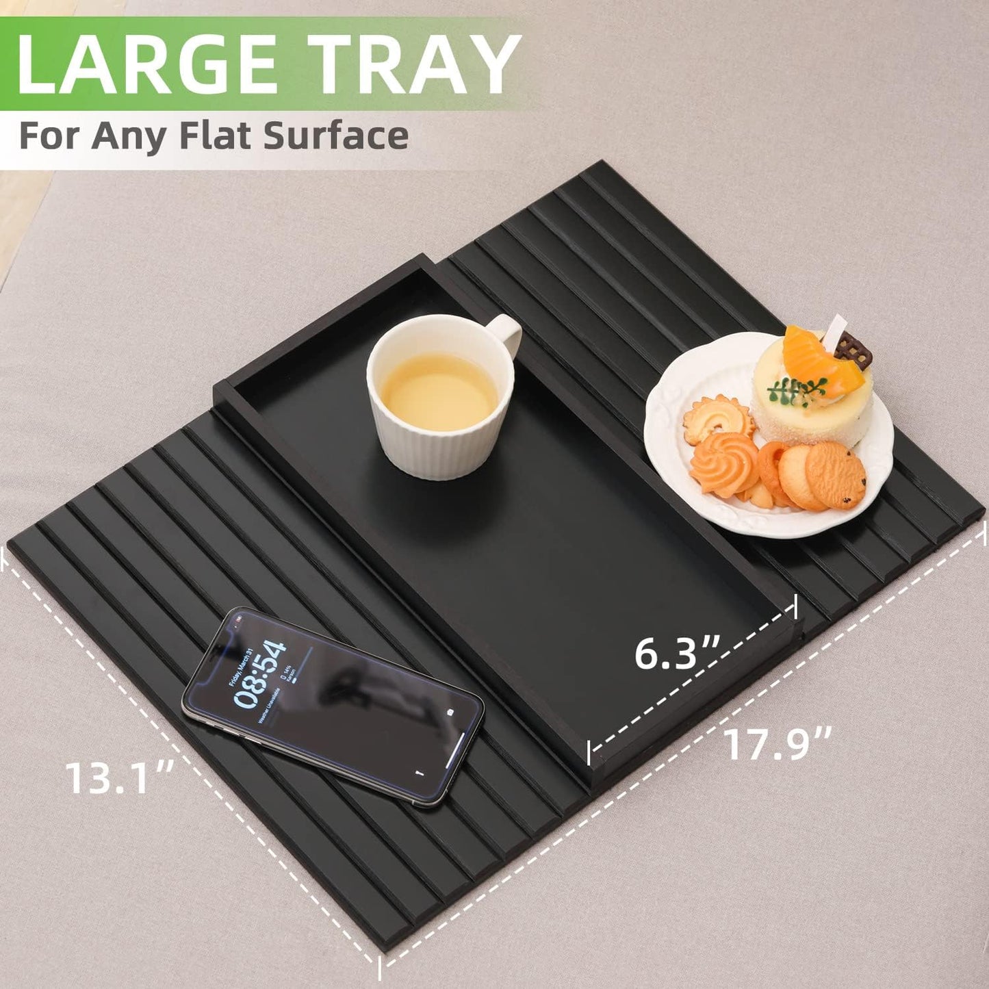 Sofatablett, Schwarz