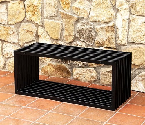 Moderne Gartenbank D-Stil