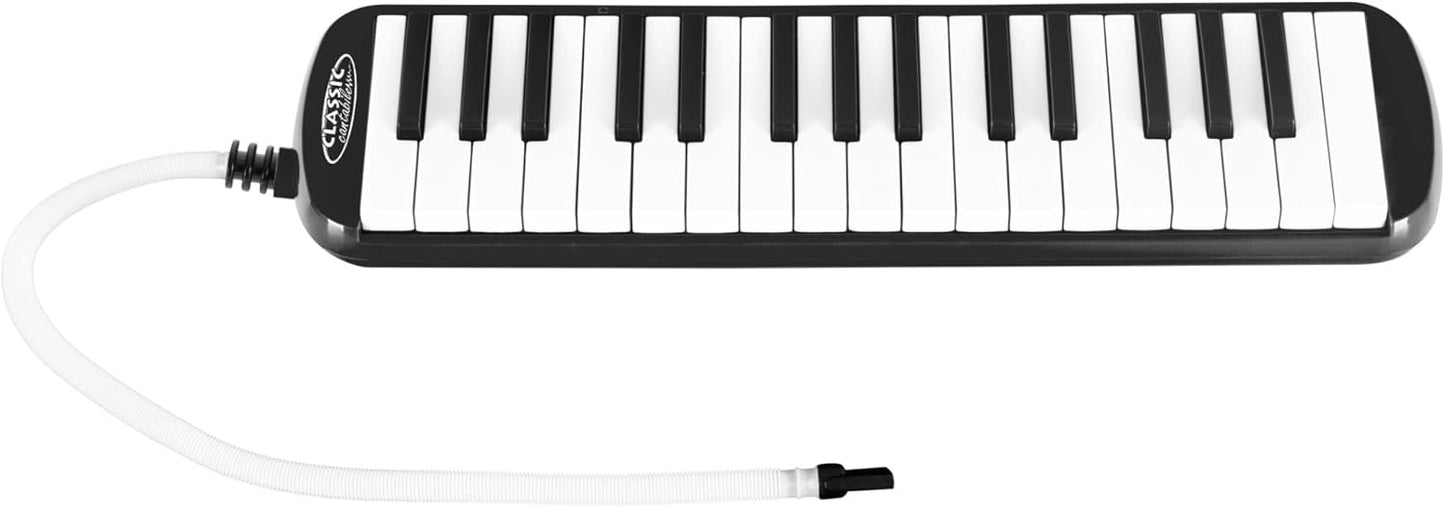 Melodica mit 32 Tasten für Kinder, Schwarz