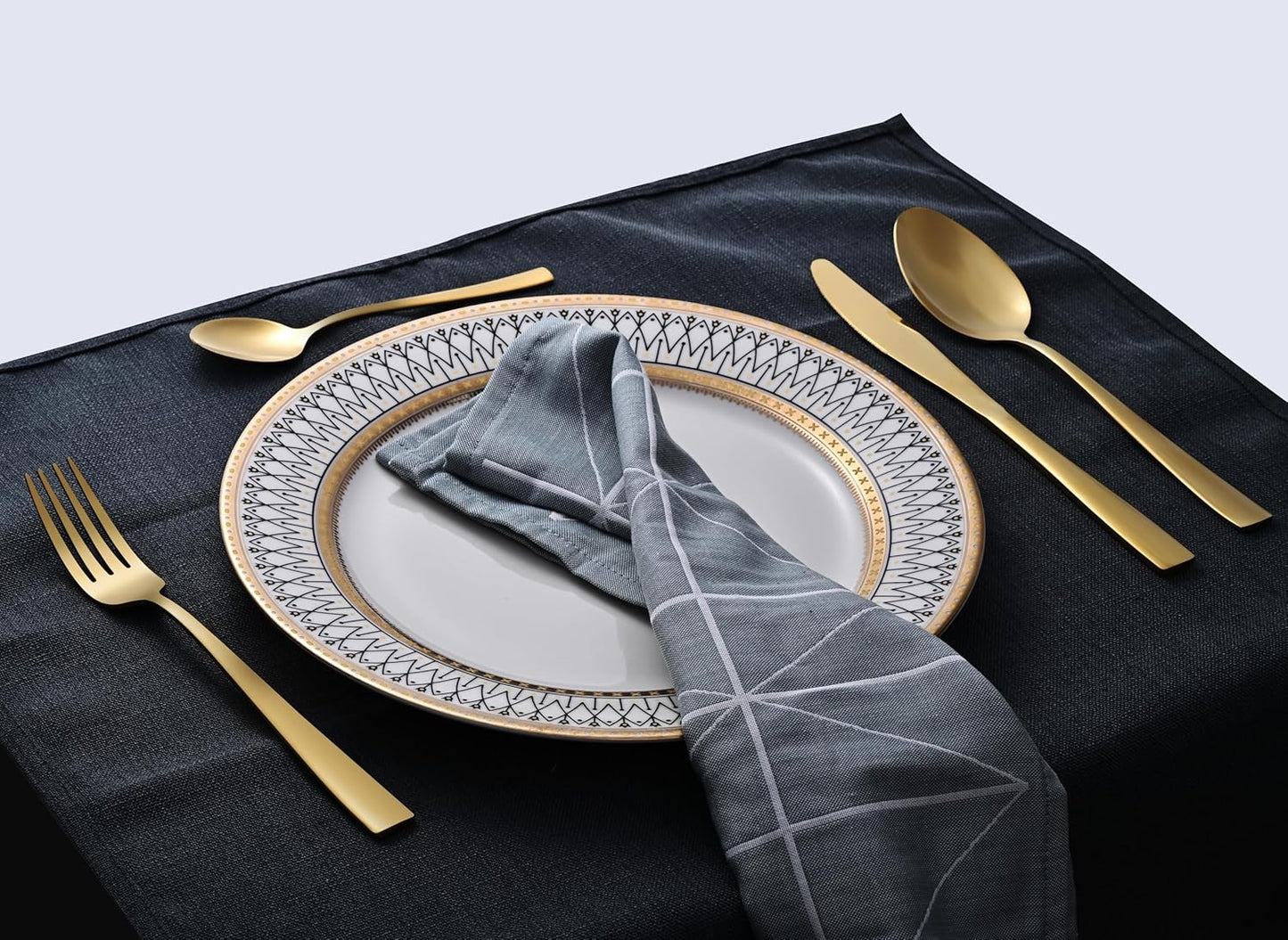 32-teiliges Besteck-Set, 32 - teilig Gold