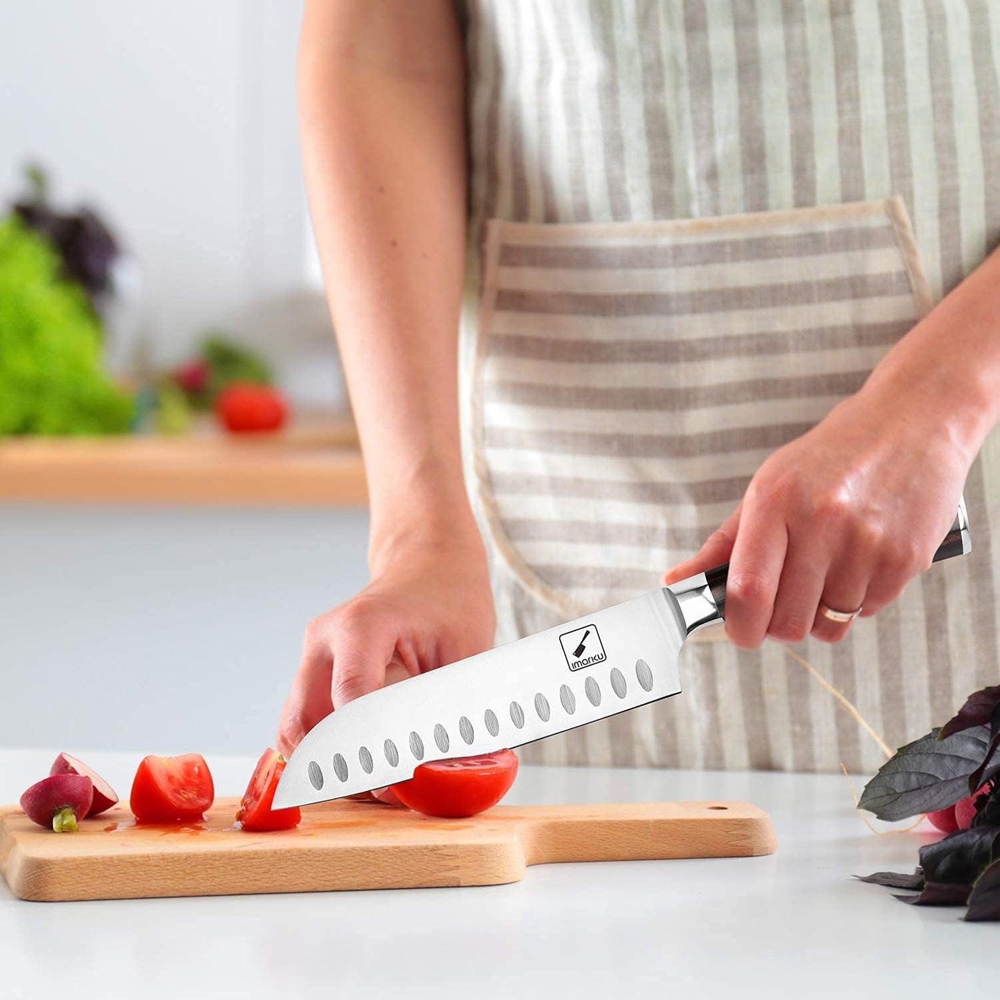 Santoku Messer, 7 " Santoku Messer