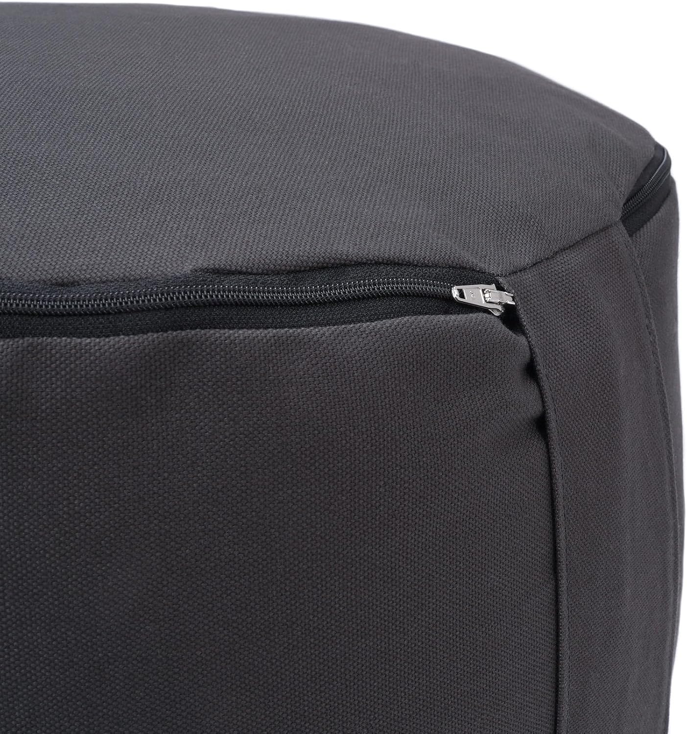 Meditationskissen Rondo Big D, grau