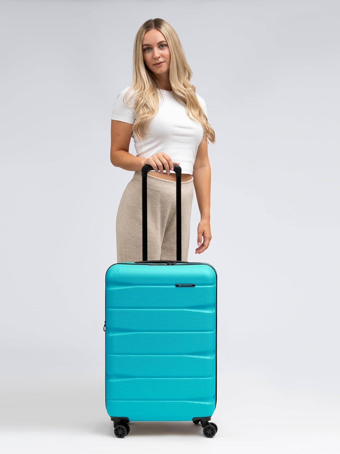 Munich 4.0 Hartschalenkoffer Set (3-teilig) mit Dehnfalte, Aqua Dull Kofferset (3-teilig) erweiterbar