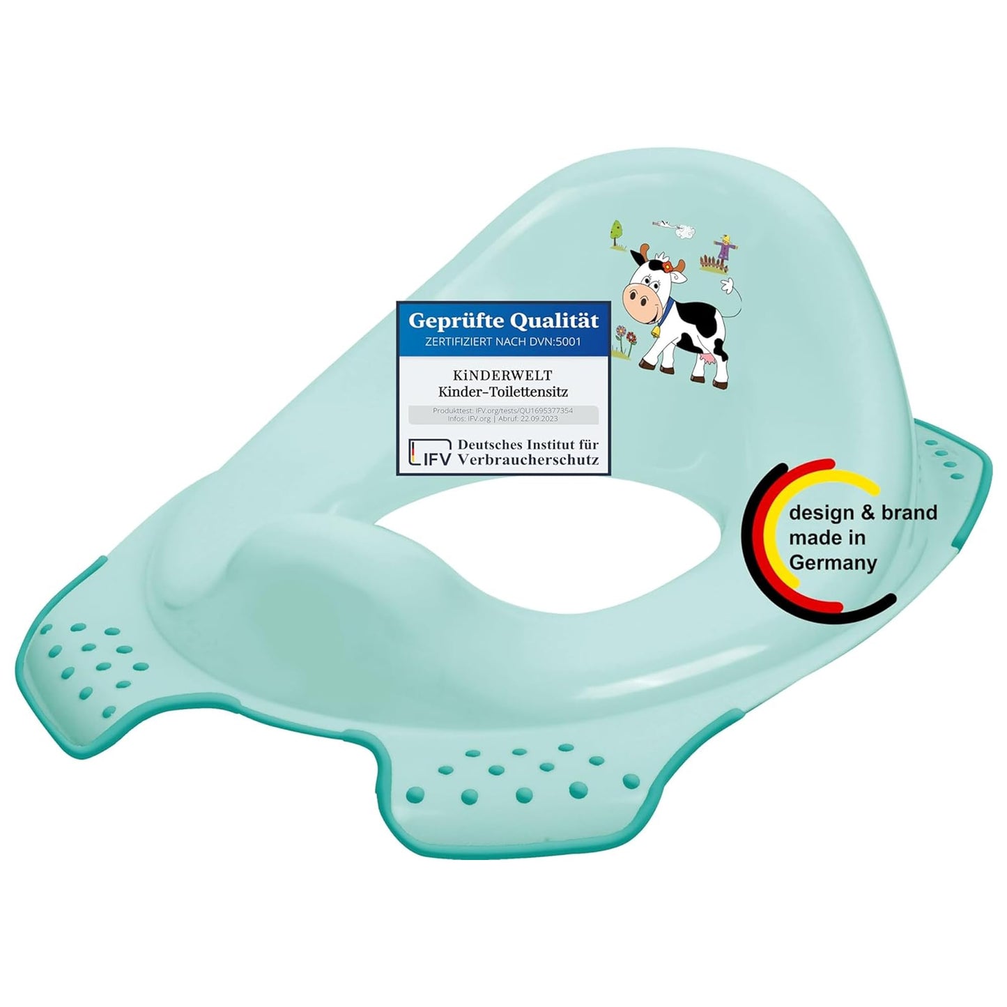 Toilettensitz für Kinder ab 18 Monaten, Aquamarin