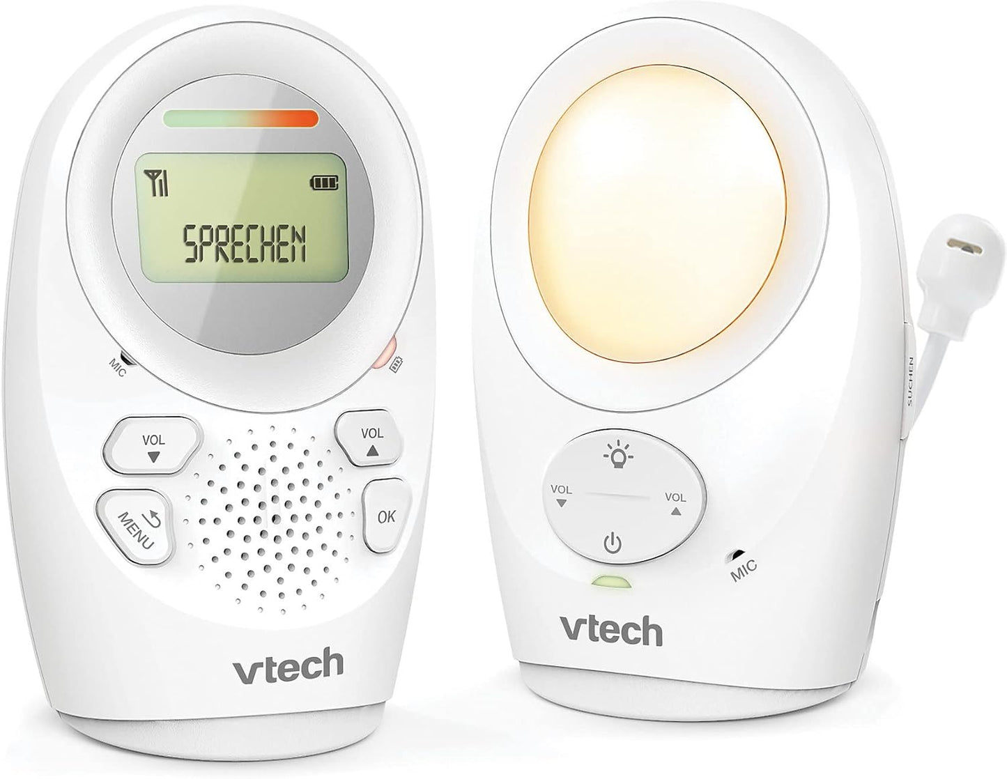 Digitales Audio-Babyphon DM1211 mit Nachtlicht, DM1211-Night Light Audio