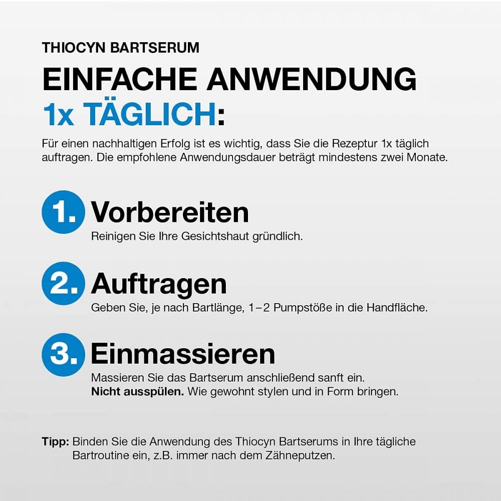 Bartserum, vegan, 50ml