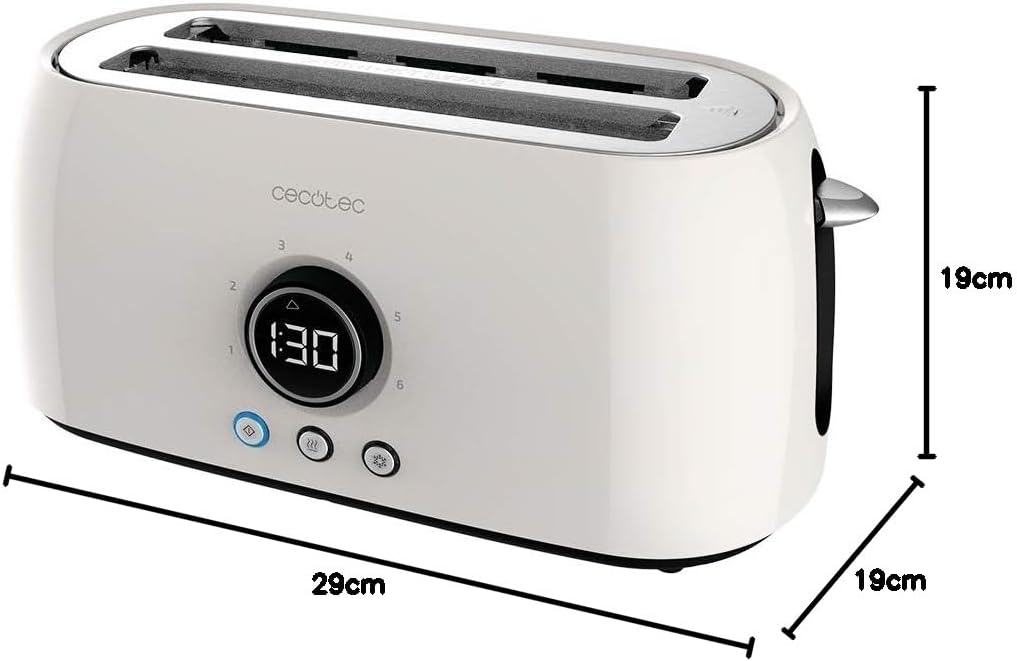 Digitaler Langschlitztoaster ClassicToast 15000, Extra Doppel / Beige