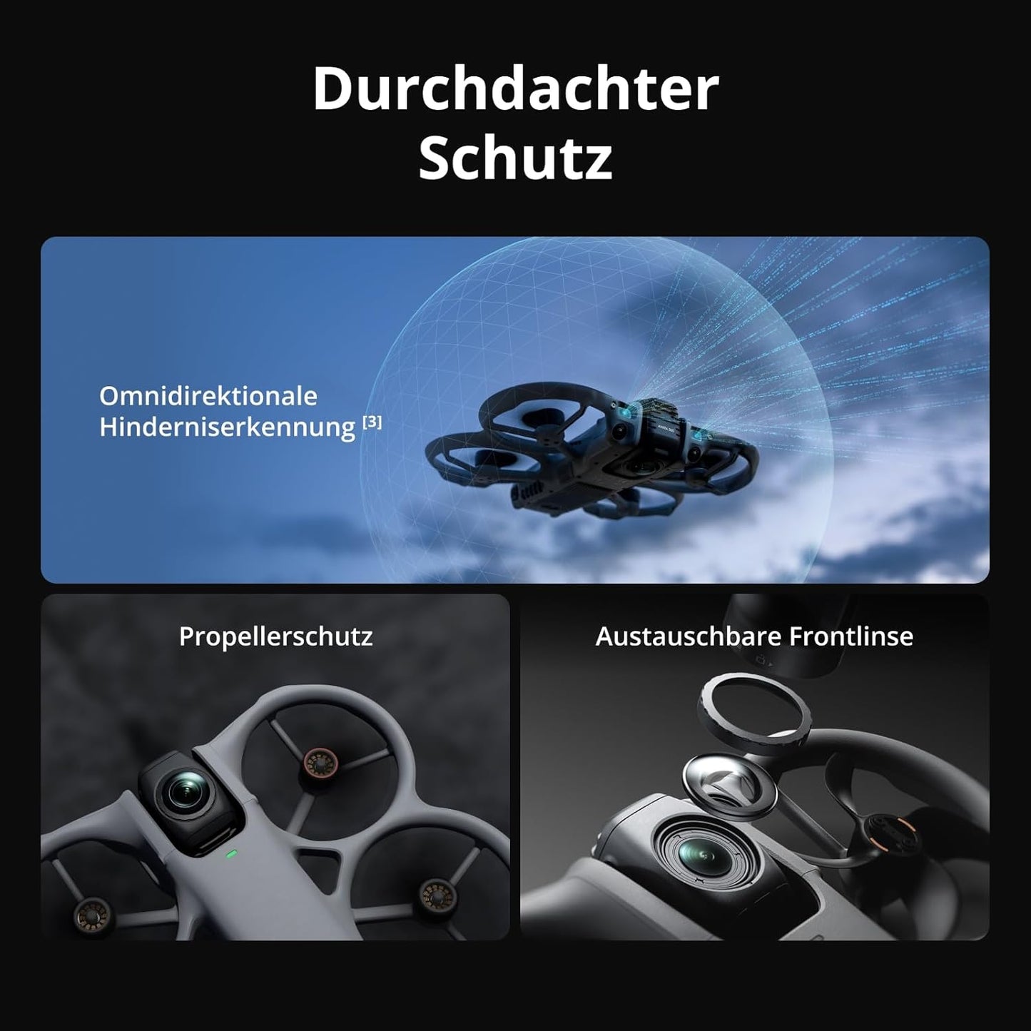 Avata 360 Fly More Combo Drohne, DJI Avata 360 Fly More Combo (DJI RC 2)