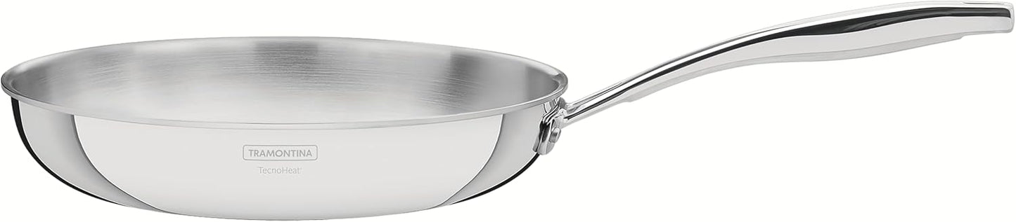 Grano Edelstahl-Bratpfanne, Induktion, ofenfest, Ohne Antihaftbeschichtung 30 cm