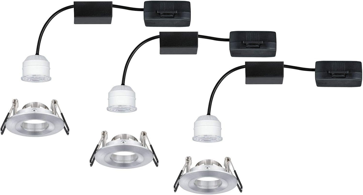 3-teiliges LED Einbauleuchten-Set Nova Mini, 94305