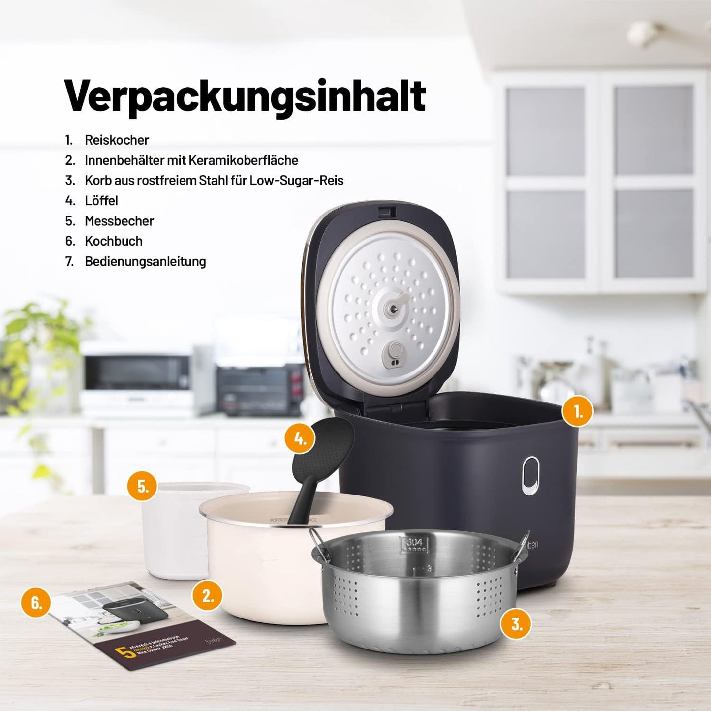 Reiskocher 3000AT, Antracit
