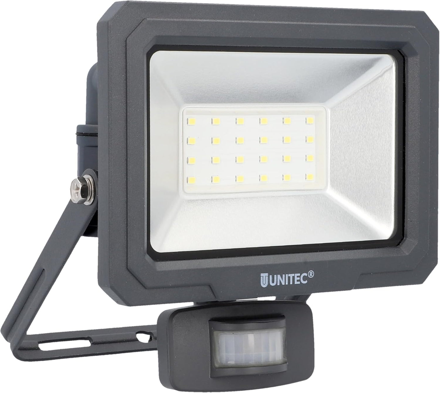 LED-Strahler mit Bewegungsmelder, Anthrazit 30W 2400lm mit Bewegungsmelder