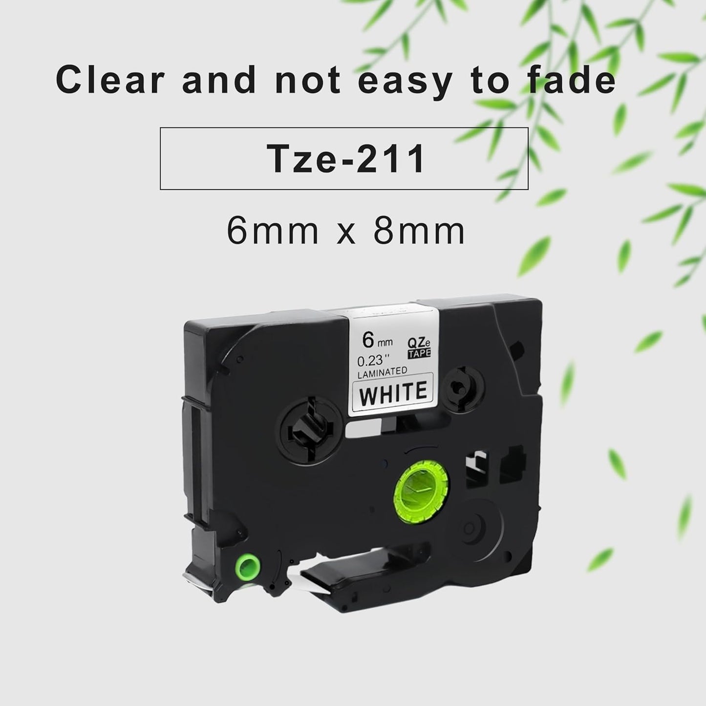 10er-Pack TZe-211 Bänder für Brother, 6mm
