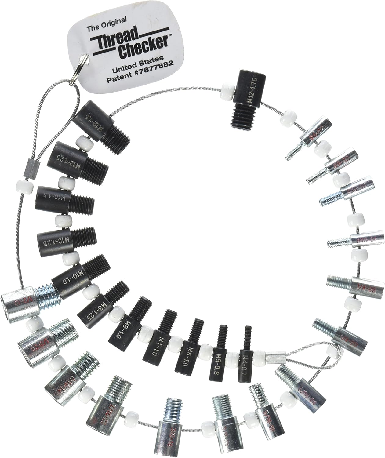 Gewindeprüfer-Set SWTC-26 für Muttern & Bolzen (Zoll & Metrisch)