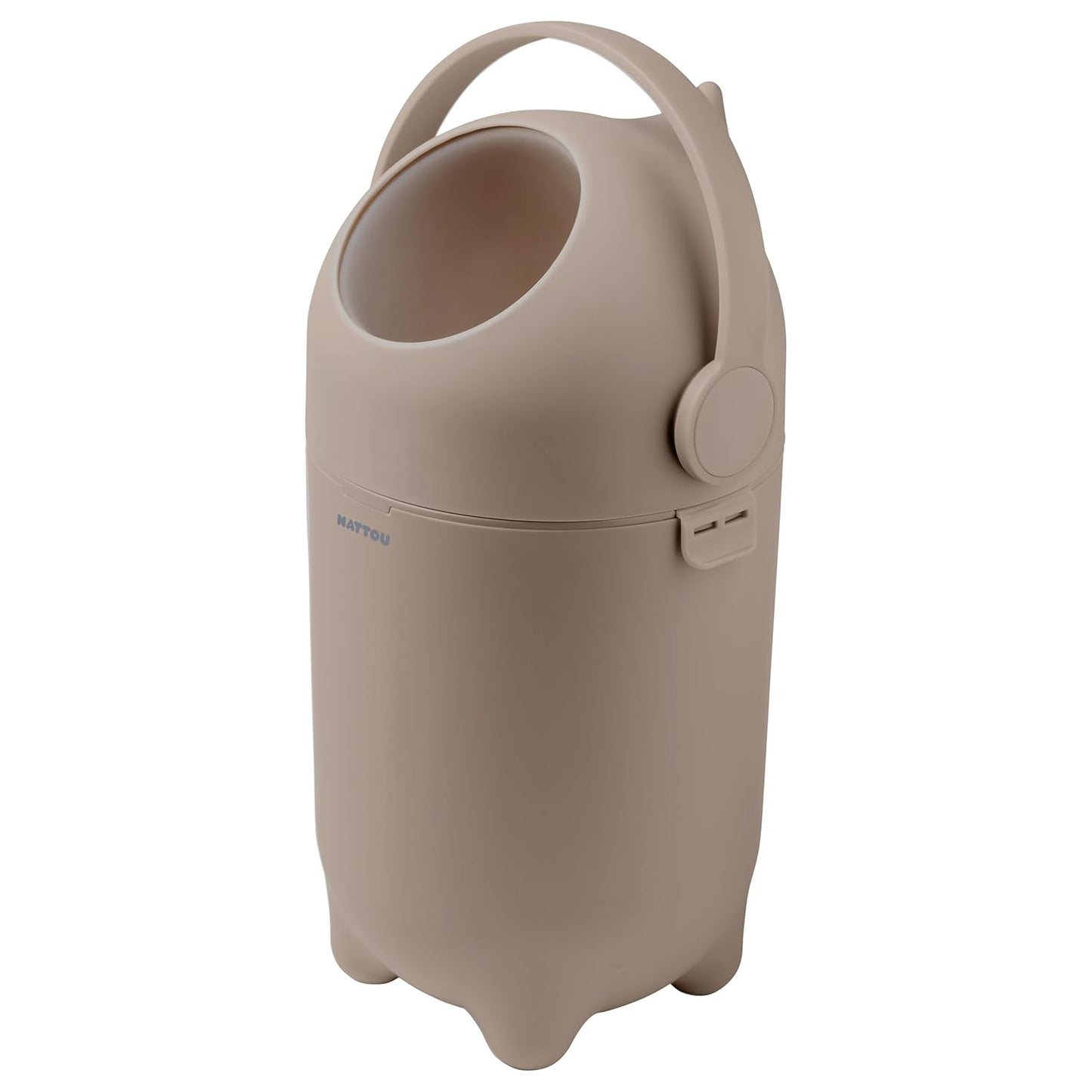 Geruchsdichter Windeleimer Dropy, Taupe