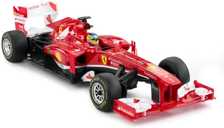 Ferrari F138 F1 Rennwagen, Fernando Alonso + Felipe Massa, 41 cm (L) x 15 cm (W) x 10 cm (H), Ferrari F138 (1:12 Skala)