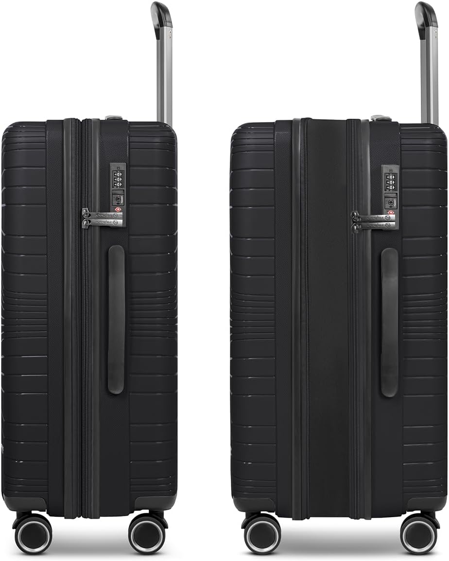 Dallas 3.0 Hartschalenkoffer-Set, Kofferset (3-teilig) Schwarz