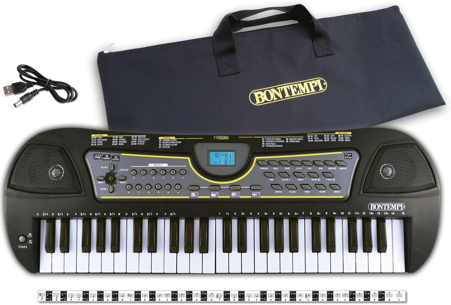 Keyboard, 49 Midi- Tasten