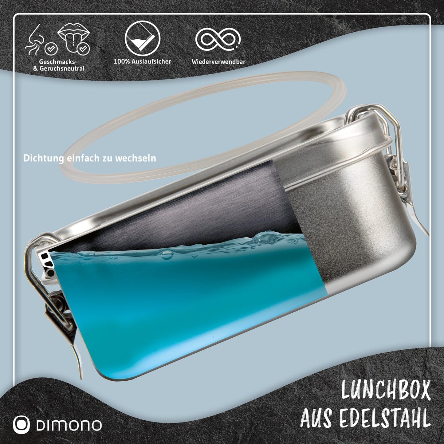 Auslaufsichere Bento-Box, C: 1400 Ml