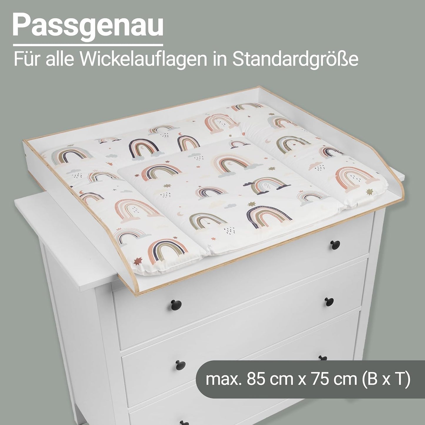 Wickelaufsatz für Ikea Hemnes Kommoden