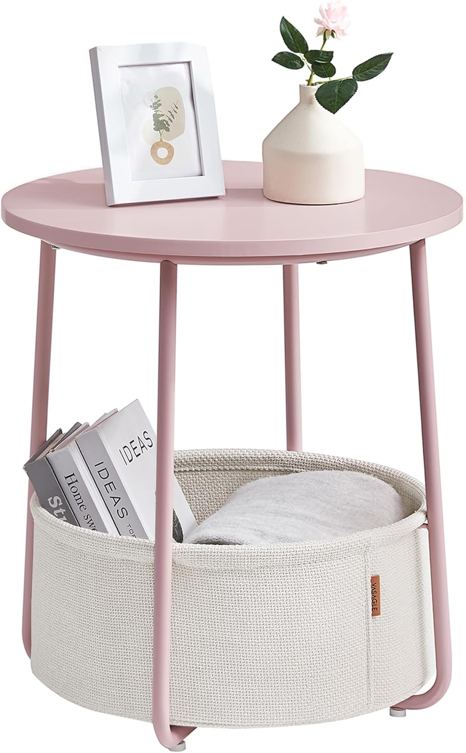 Smarty, Pastellrosa + Cremeweiss