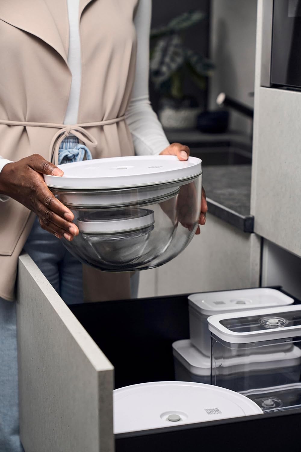 Fresh & Save Vakuum Starterset, 11-tlg, Starterset Glas-Keramik