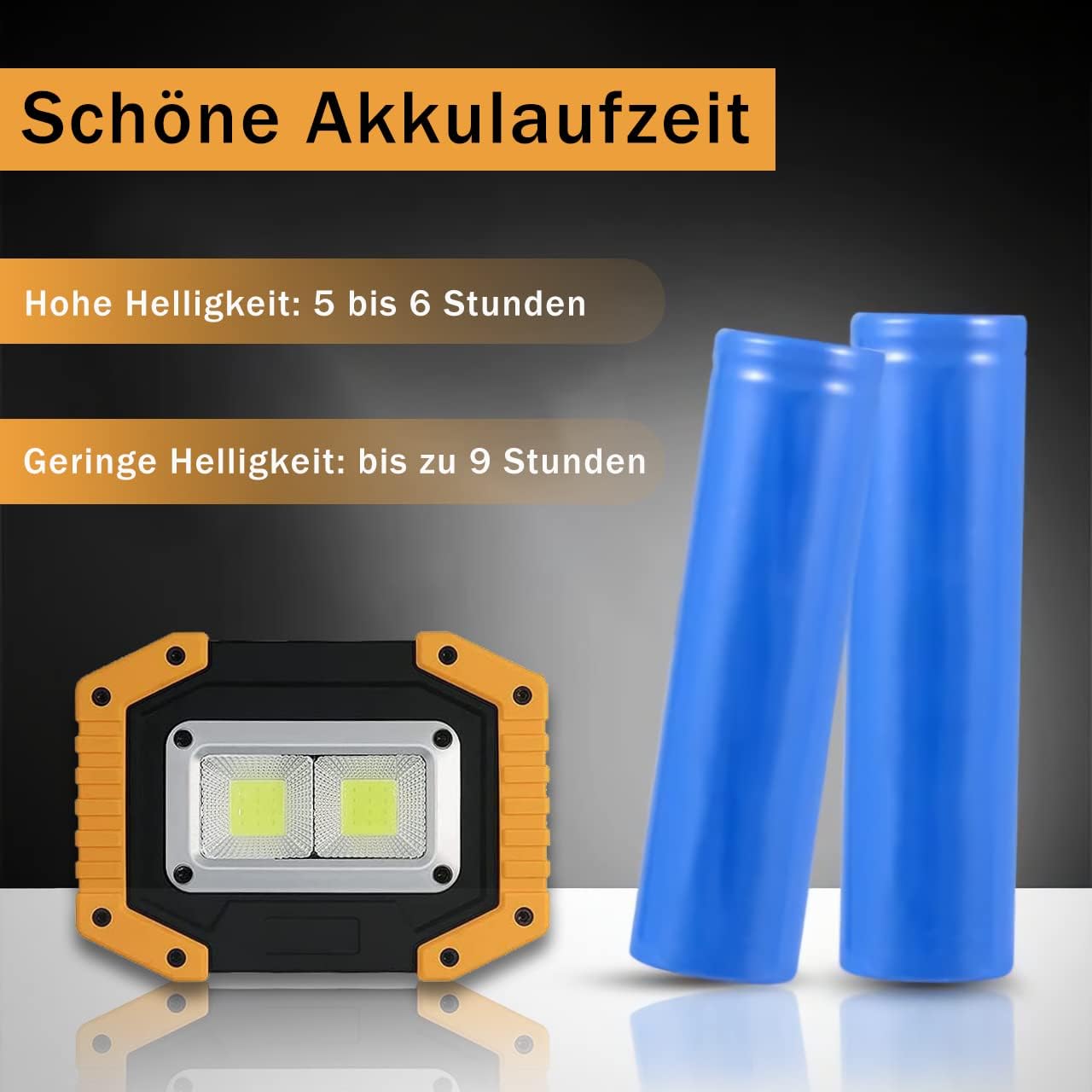 LED-Baustrahler ‎COBWL02, 2 Stück
