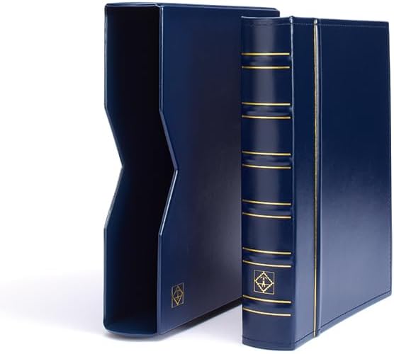 328848 Banknotenalbum Vario Classic mit Schutzkassette, Blau