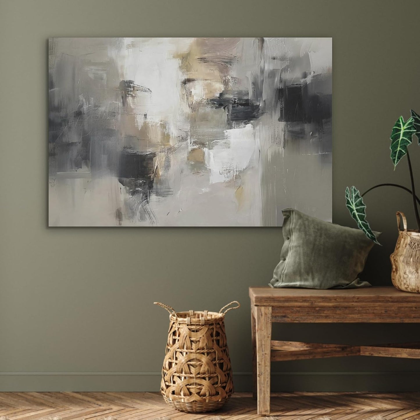 Filzbild Wall Art, 100x70 cm