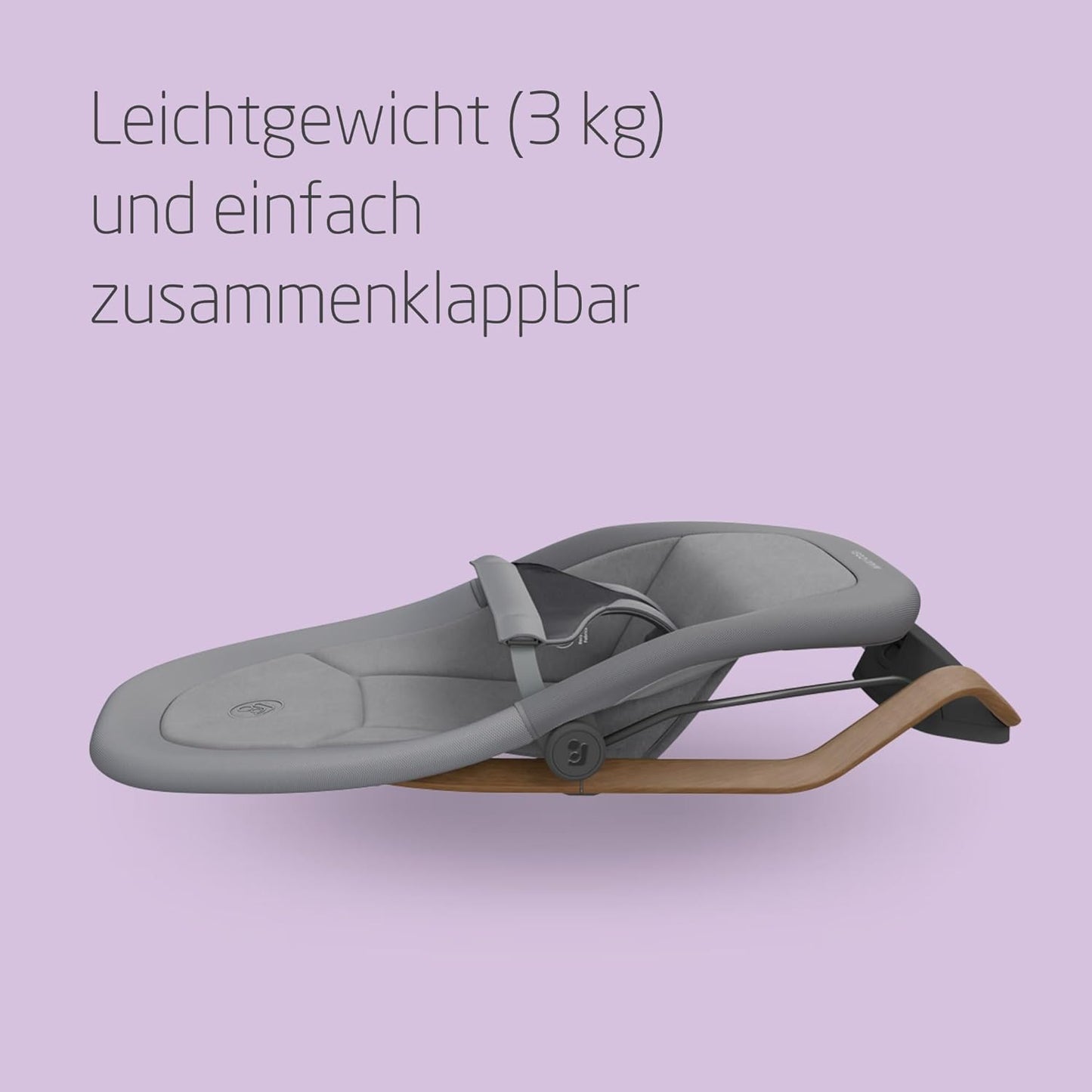 Leichtgewichtige Babywippe, Dove Elegance Graphite