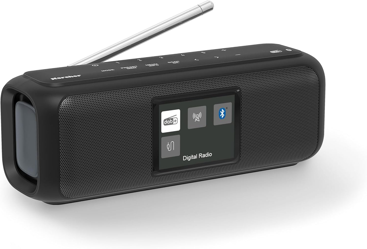 DAB Go - Tragbarer Bluetooth Lautsprecher & Digitalradio, Lautsprecher