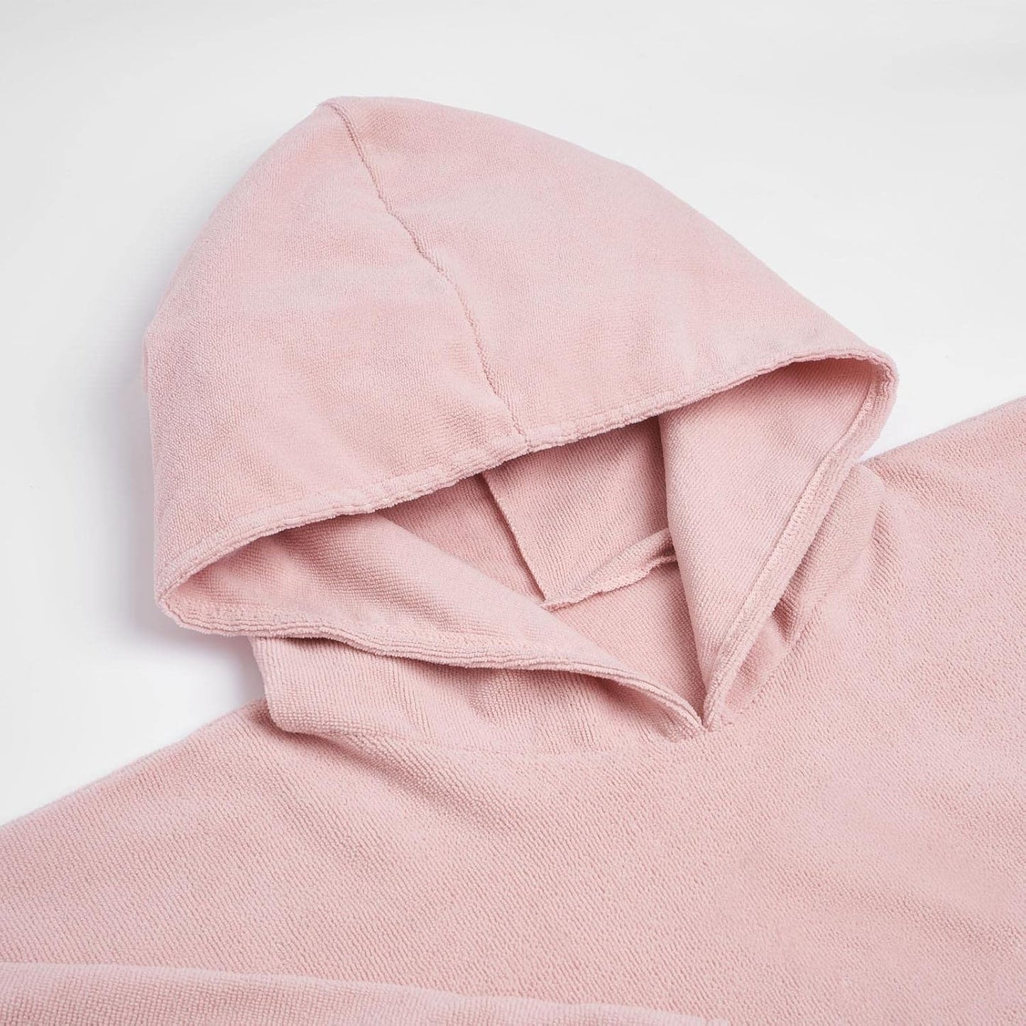 Handtuch-Poncho mit Kapuze, Einheitsgrösse Erröten Rosa