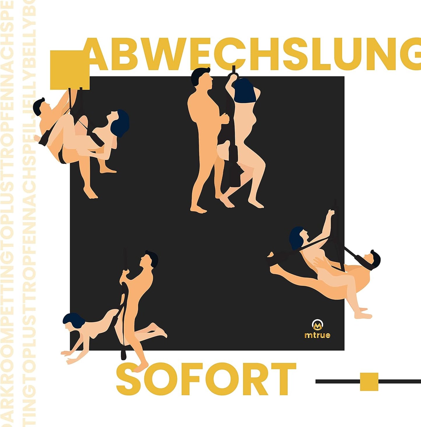 Sex-Schaukel für Decke & Tür mit Halterung