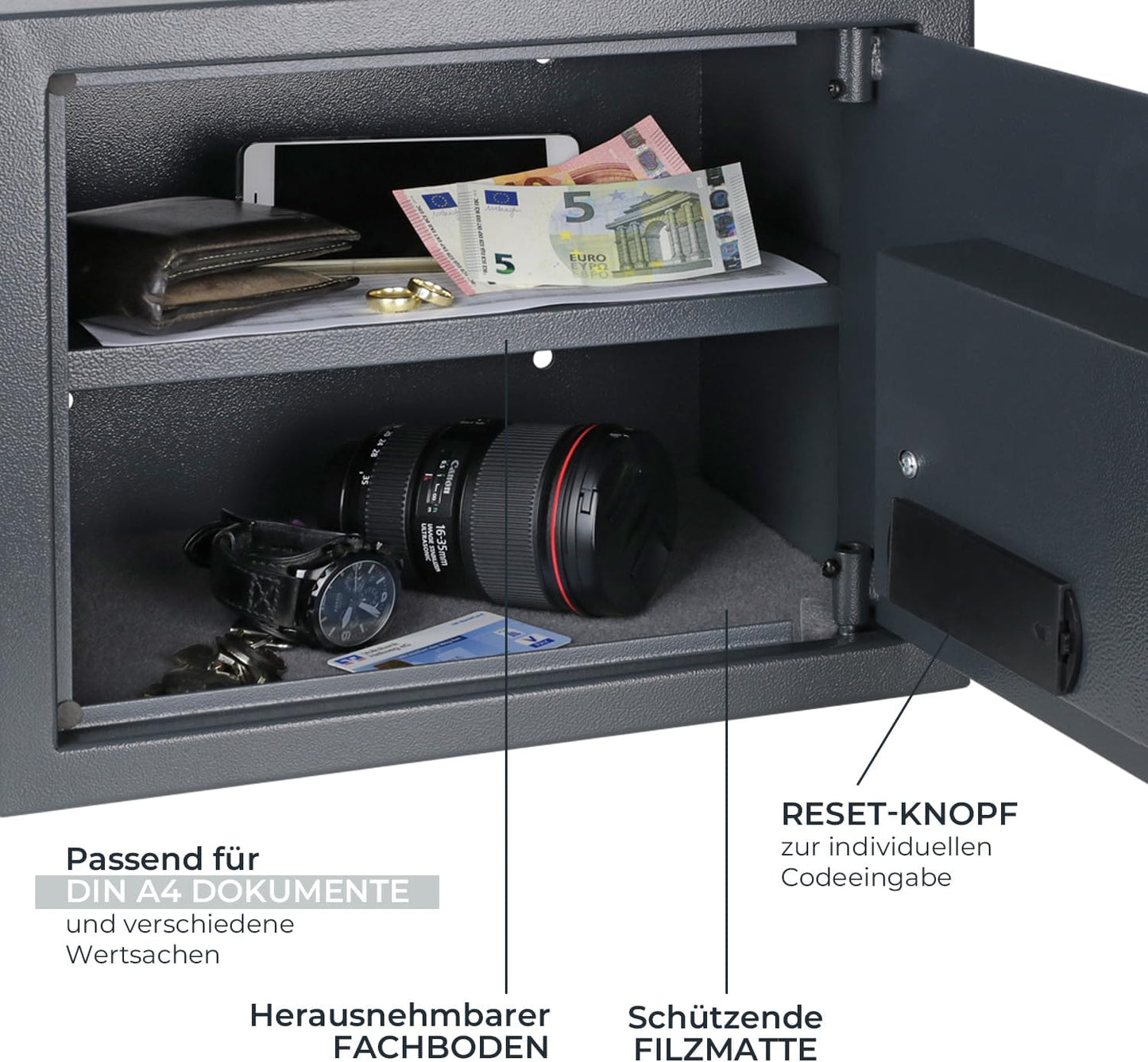 Tresor Möbeltresor mit Elektronikschloss