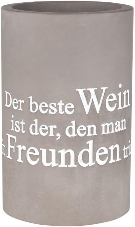 Flaschenkühler für Weinflaschen, Der beste Wein....