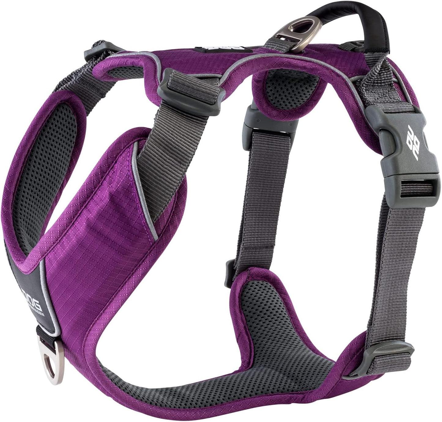 Comfort Walk Pro Hundegeschirr V2, Purple Passion | Lila (Version 2020), XS