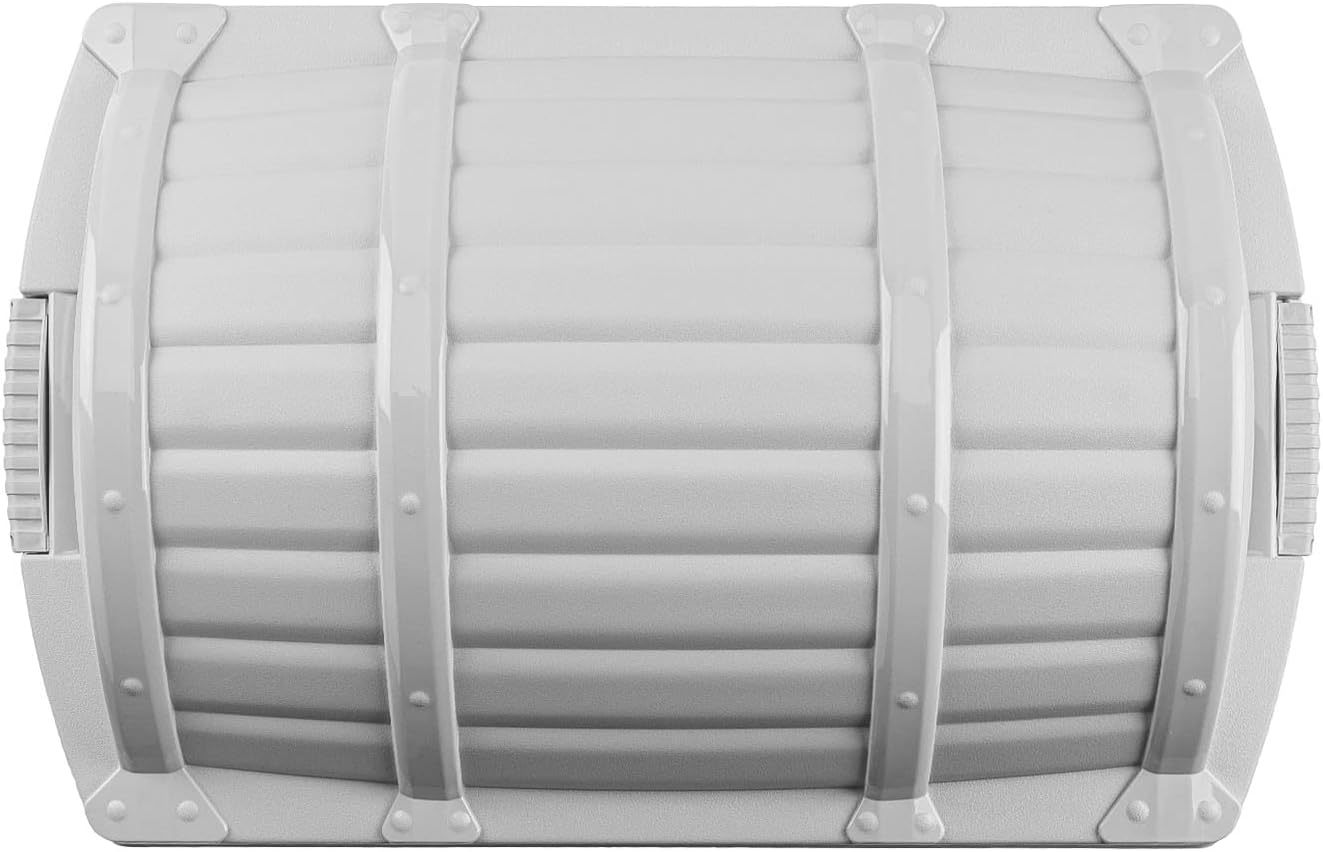 Piraten-Spielzeugkiste mit Rollen, 49l, Gelb Piratbox 49l
