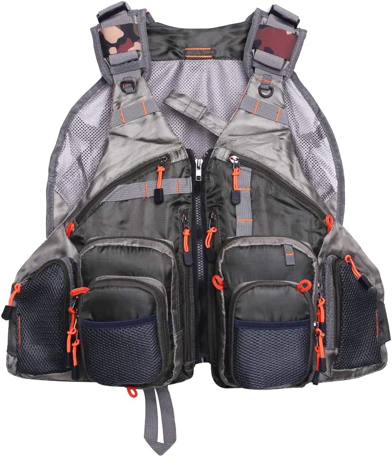 Angelweste für Outdoor-Aktivitäten, Einheitsgröße Fv01-Grün
