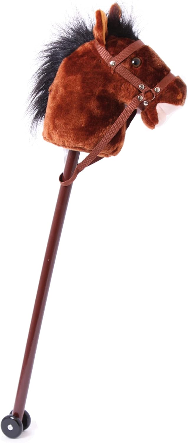 Steckenpferd Donner mit Sound und zwei Rollen, Steckenpferd Donner