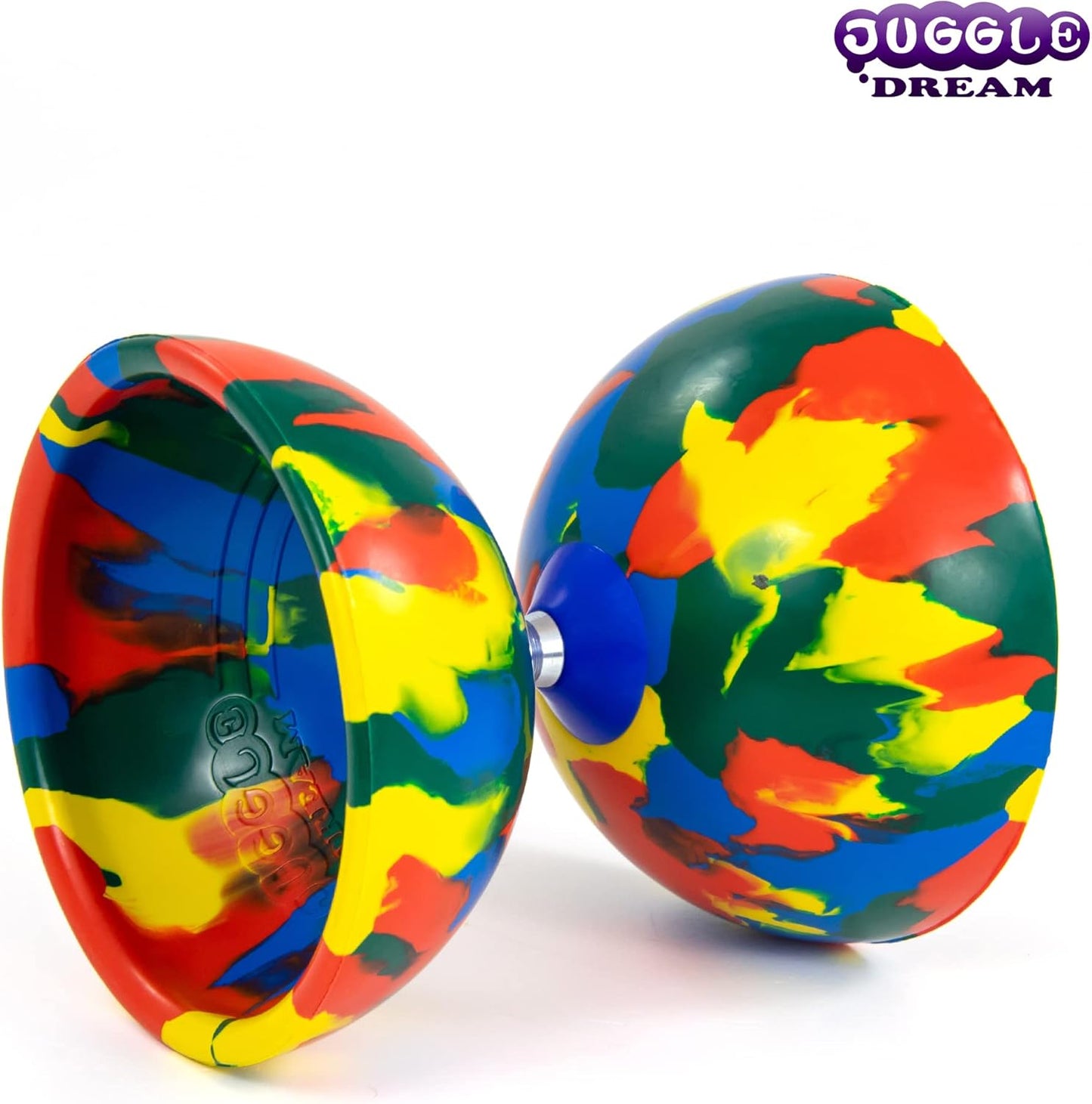 Diabolo-Jonglierset, Mehrfarbig