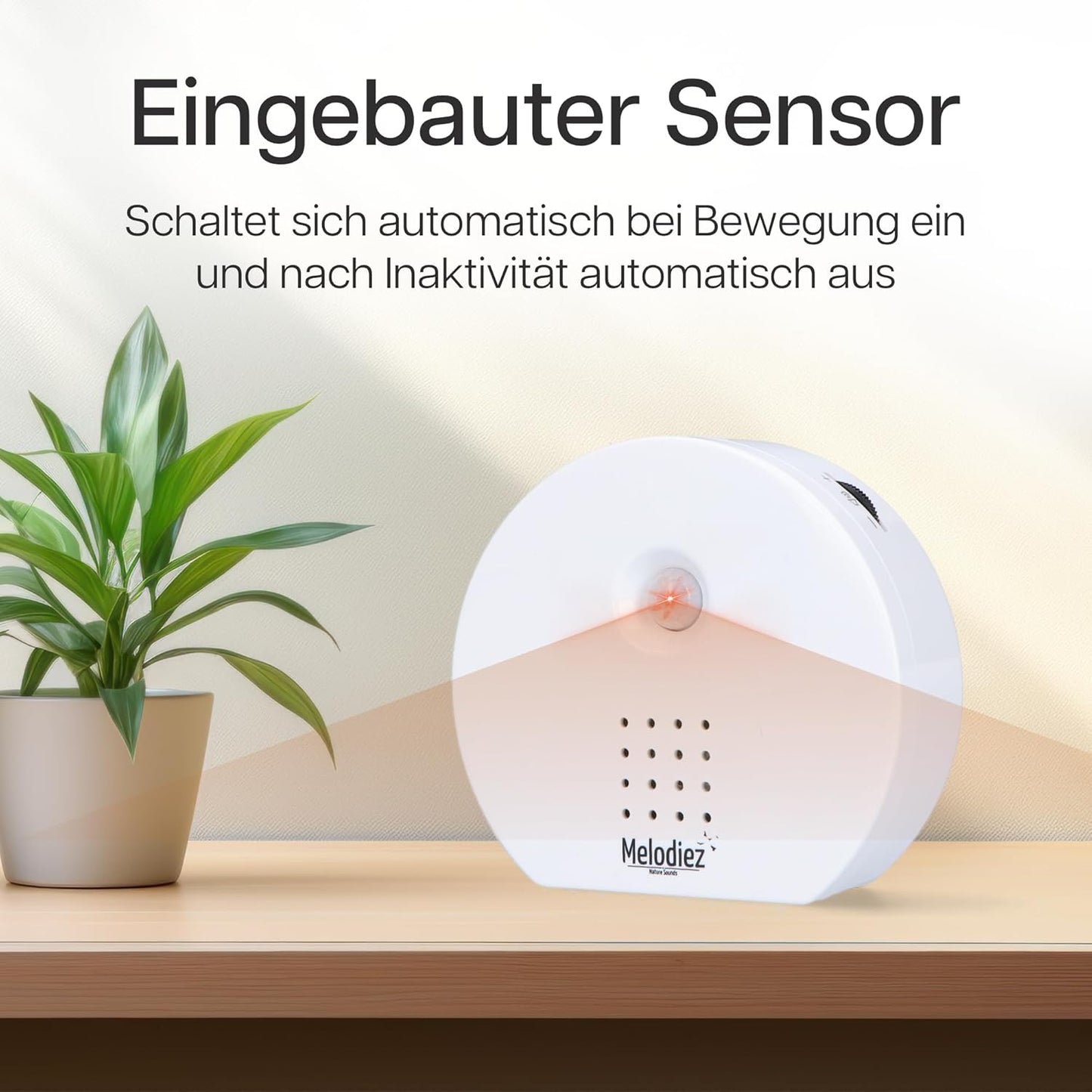 Box mit Naturgeräuschen, Weiss