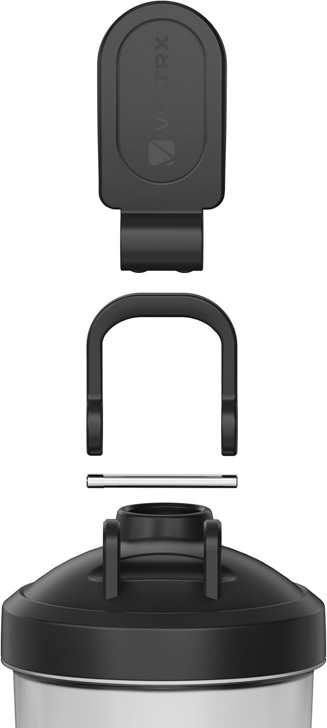 Elektrischer Protein-Shaker VortexBoost, Dunkelrot