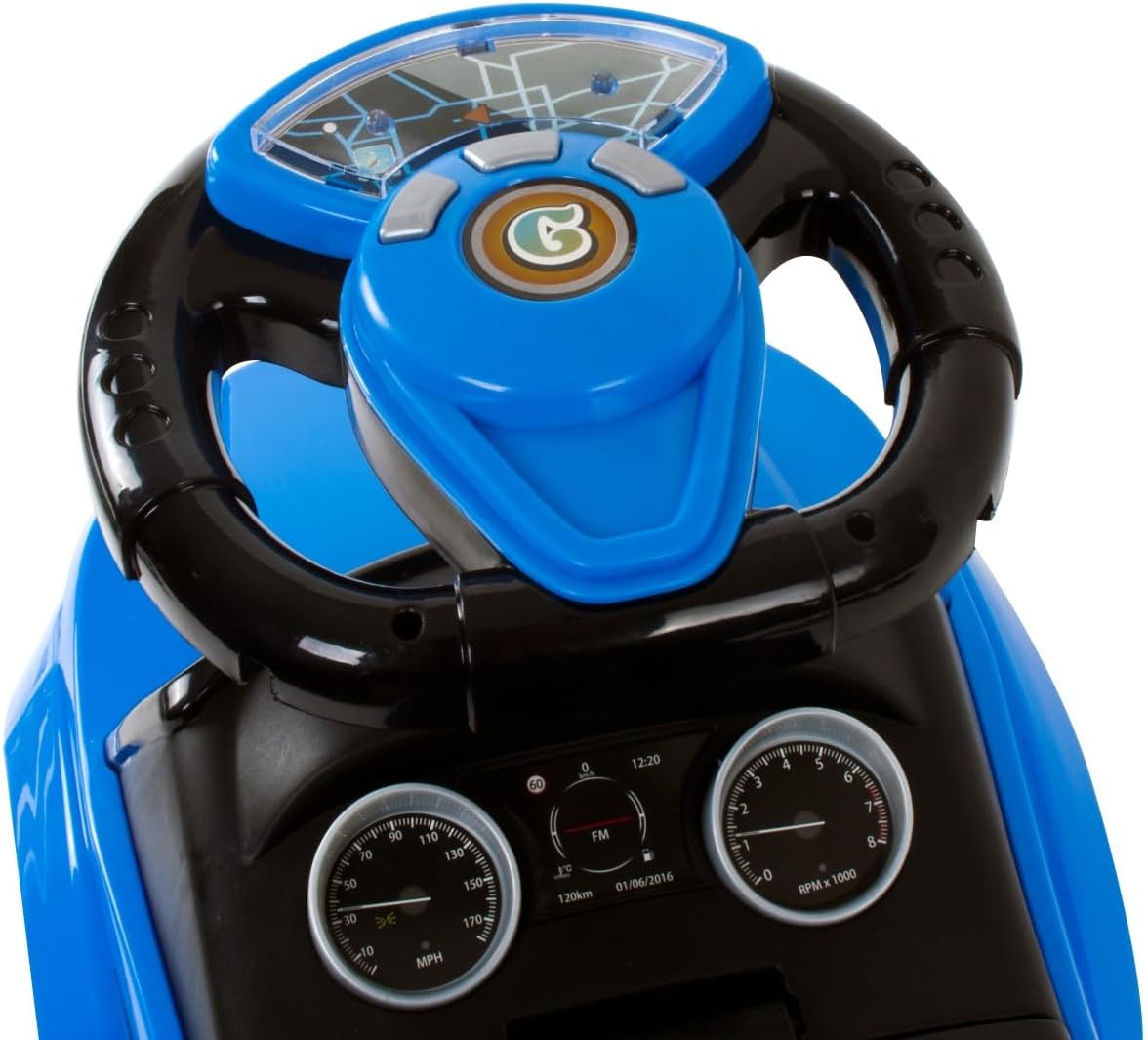 Rutschauto, Blau